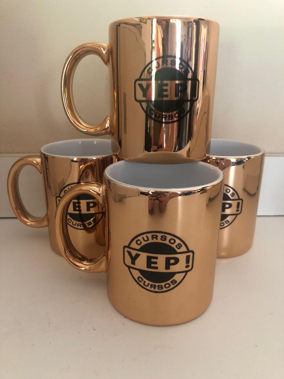 Caneca YEP Dourada (Pro Max)